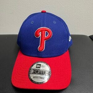 New Era Blue and Red 9FORTY Cap